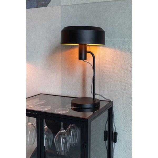 Čierna stolová lampa Landon - White Label-image-1