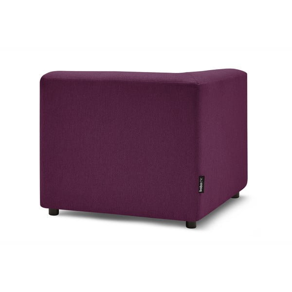 Tmavofialový modul pohovky Kleber - Bobochic Paris-image-4