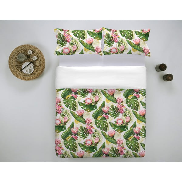 Bavlnené obliečky na prikrývku Marghett Protea, 220 x 220 cm-image-1