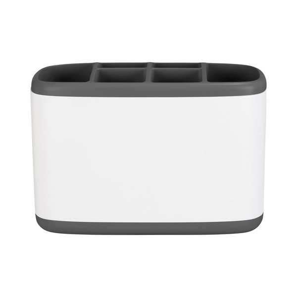 Biely plastový kúpeľňový organizér na kozmetiku - Wenko-image-3