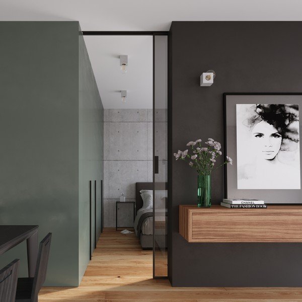 Sivé stropné svietidlo 10x10 cm Gabi – Sollux-image-1