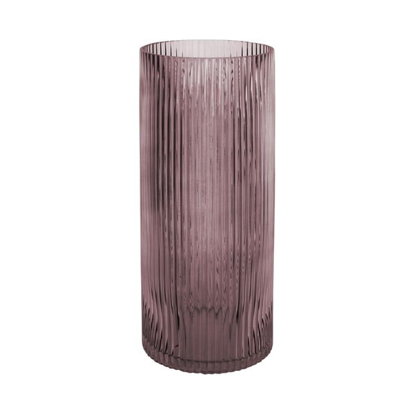 Hnedá sklenená váza PT LIVING Allure, výška 30 cm
