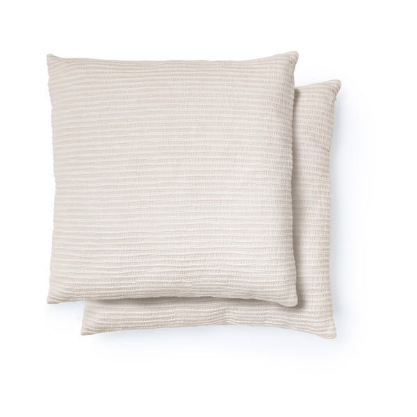 Obliečky na vankúše v súprave 2 ks zo žakára 50x50 cm Vindi – Kave Home