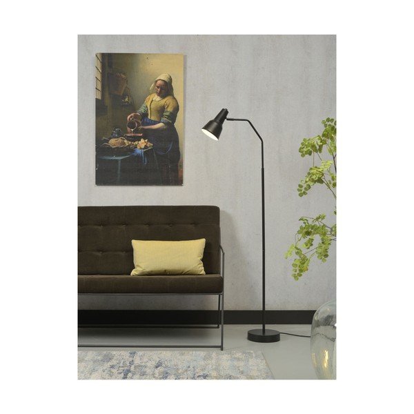 Čierna stojacia lampa s kovovým tienidlom (výška 140 cm) Valencia – it's about RoMi-image-4