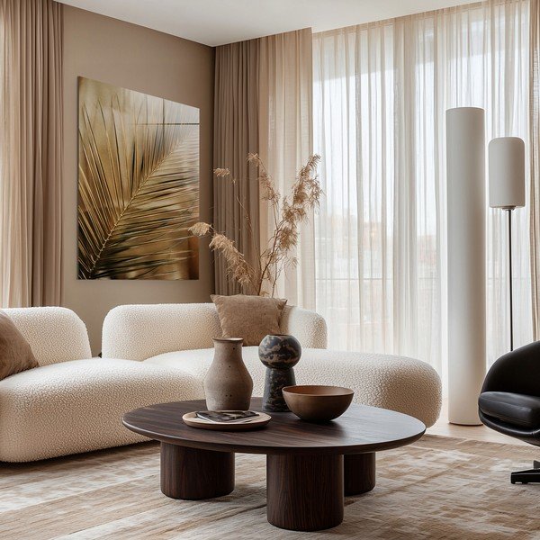 Tlačený sklenený obraz 80x120 cm Gold Palm  – Styler-image-2
