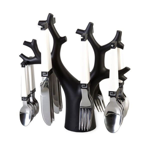 24-dielna sada príborov so stojanom Vialli Design-image-2