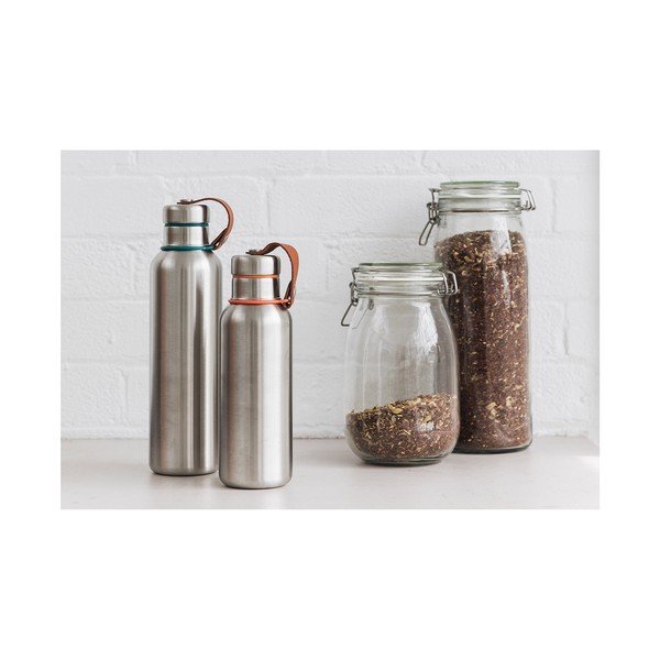 Oceánovomodrá dvojstenná antikoro termofľaša Black + Blum Insulated Vacuum Bottle, 750 ml-image-3