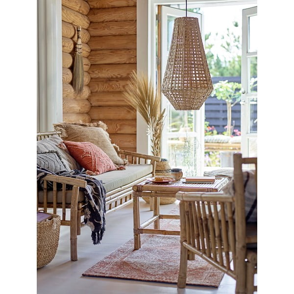 Bambusové záhradné kreslo v prírodnej farbe Sole – Bloomingville-image-1