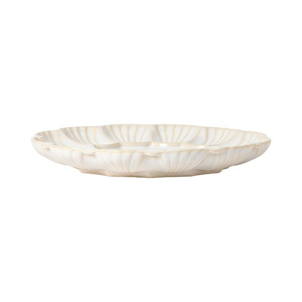 Biely kameninový tanier ø 25 cm Cristal – Costa Nova-image-2
