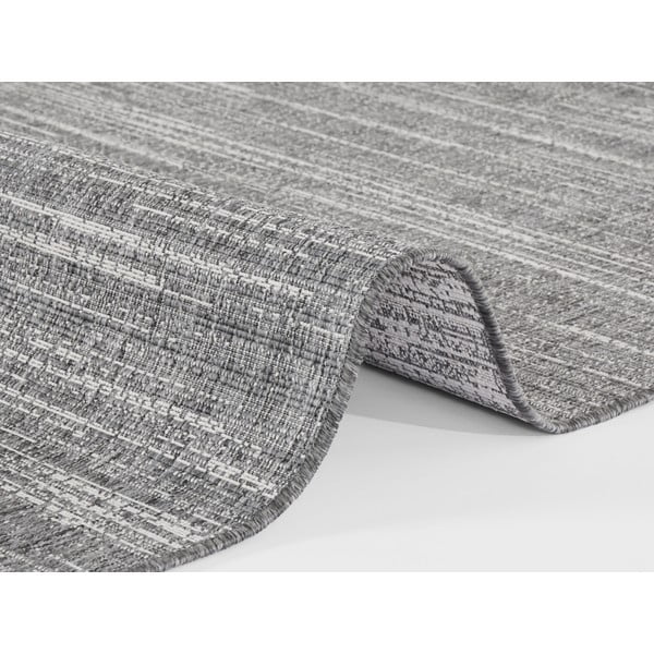 Sivý vonkajší koberec 170x120 cm Gemini - Elle Decoration-image-2