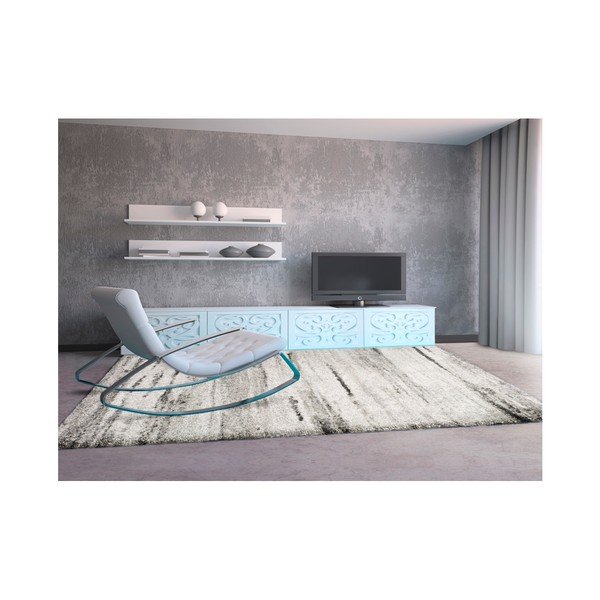 Sivý koberec Universal Eden Grey, 60 × 120 cm