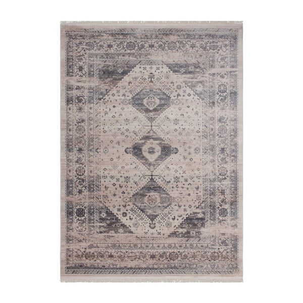 Sivý vzorovaný koberec Kayoom Freely, 120 x 170 cm
