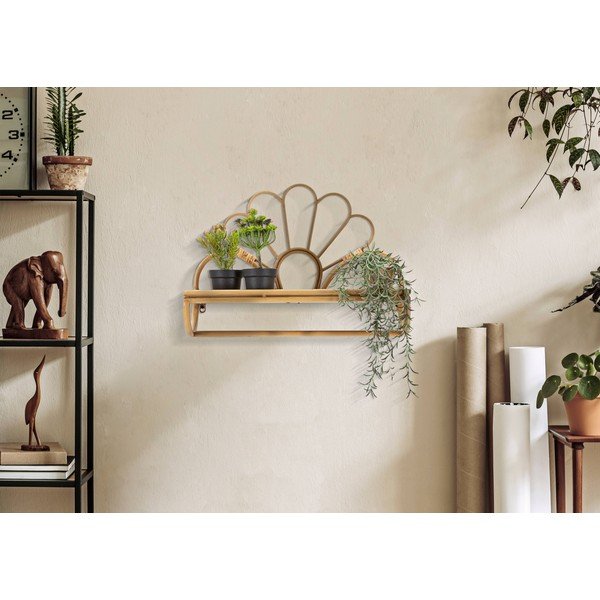 Ratanová polica v prírodnej farbe Panama - Mauro Ferretti-image-1