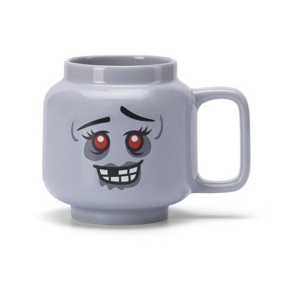 Sivý keramický detský hrnček na latte 530 ml Zombie – LEGO®