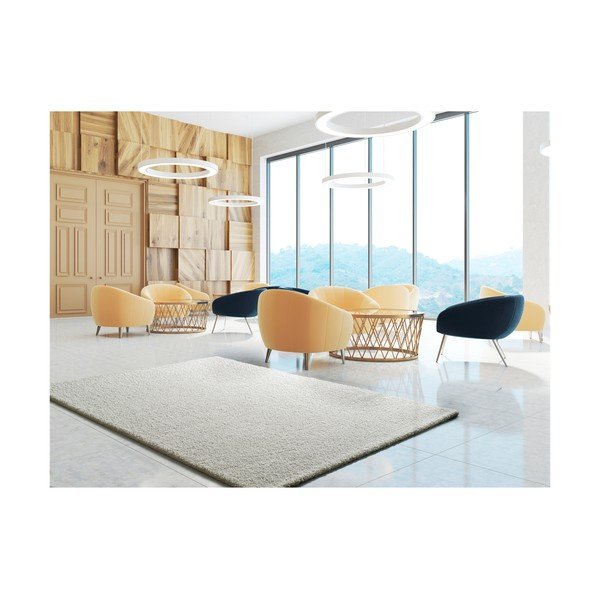 Biely koberec Universal Princess, 200 x 140 cm-image-2