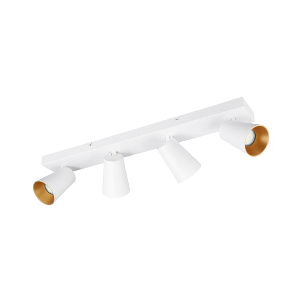 Biele bodové svietidlo ø 8 cm Sharp – Trio-image-1