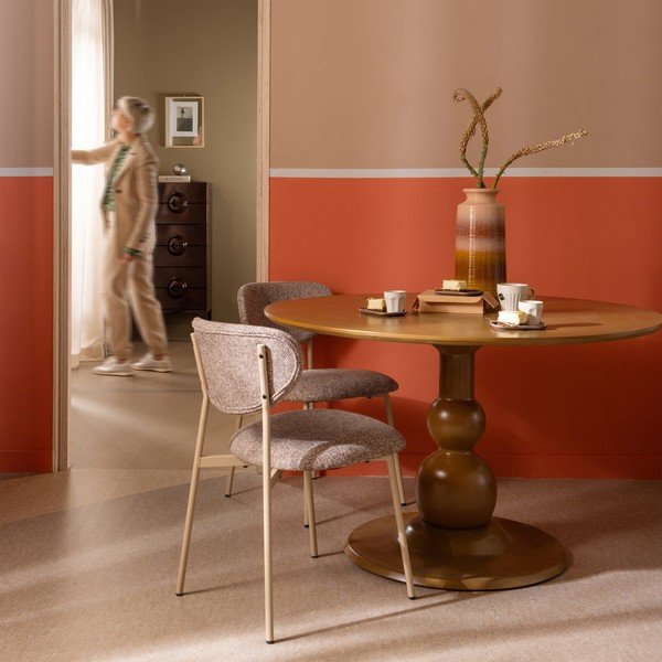 Okrúhly jedálenský stôl z mangového dreva 120x120 cm Blanco – WOOOD-image-1