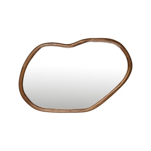 Nástenné zrkadlo s dreveným rámom 73x100 cm Ashley – Dutchbone-image-3