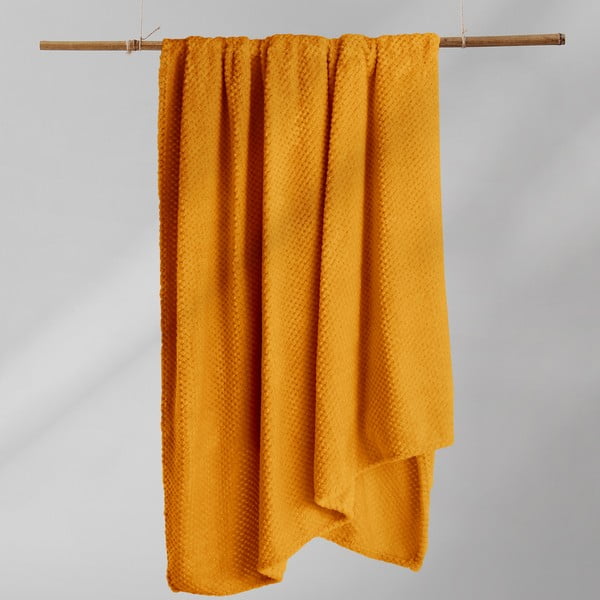 Oranžová deka z mikrovlákna DecoKing Henry, 170 x 210 cm-image-4