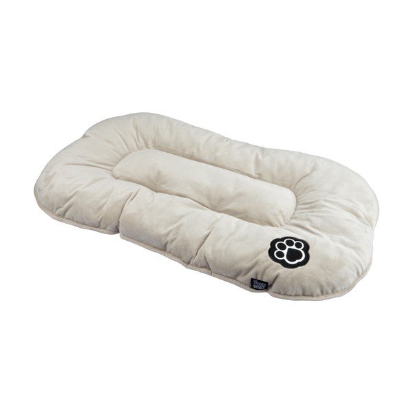 Béžový semišový pelech pre psa 107x62 cm Flakes – Love Story-image-2