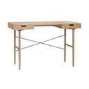Pracovný stôl v dekore duba 55x120 cm Studio – Hübsch