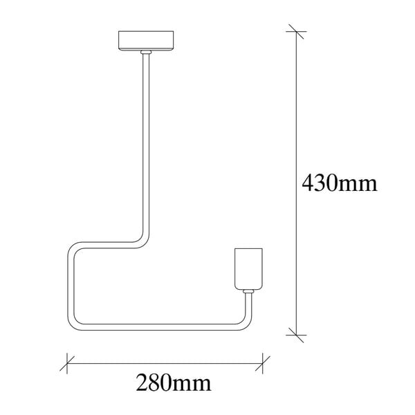 Čierne kovové závesné svietidlo Opviq lights Penelope-image-4