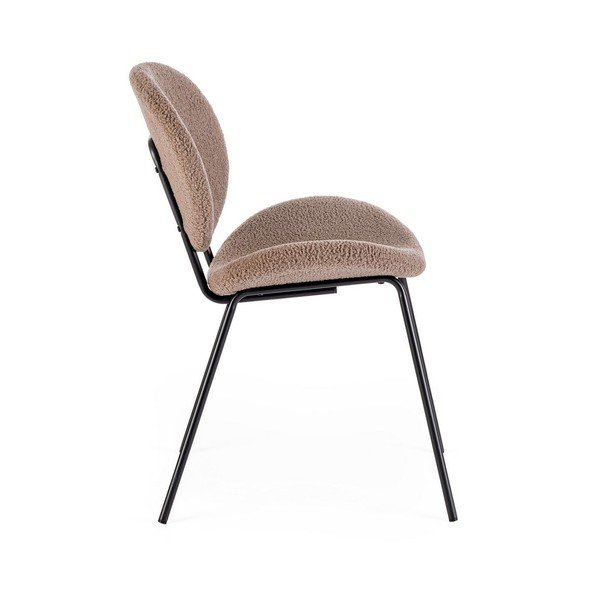 Béžová čalúnená jedálenská stolička Maddie – Yes Everyday-image-3