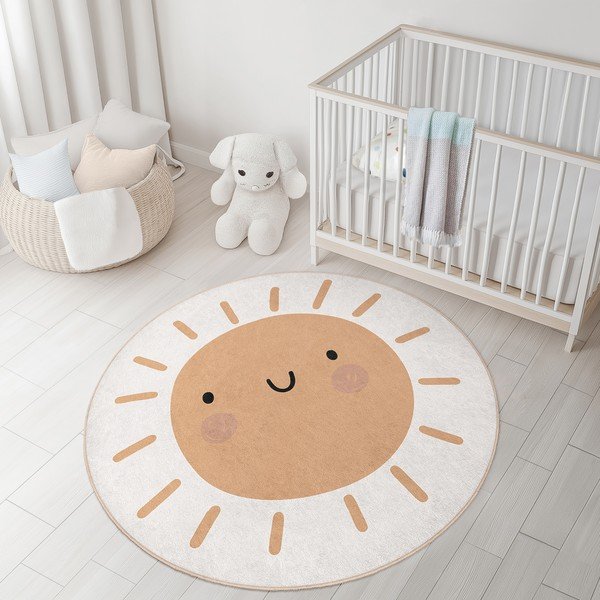 Prateľný detský koberec ø150 cm Sunny World – Mila Home-image-2