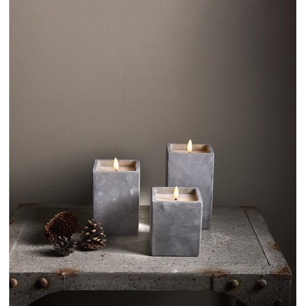 LED sviečka (výška  11,5 cm) Flamme Cem – Star Trading-image-3