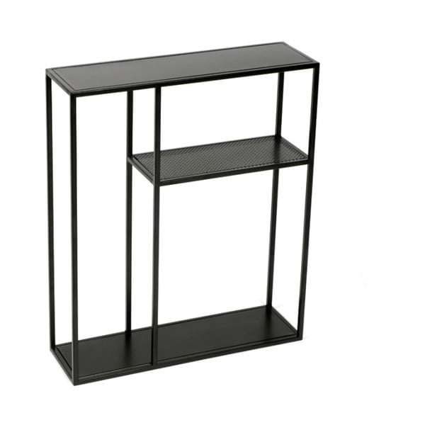 Čierna železná polica Canett Joy Thomas, 50 × 60 cm-image-2