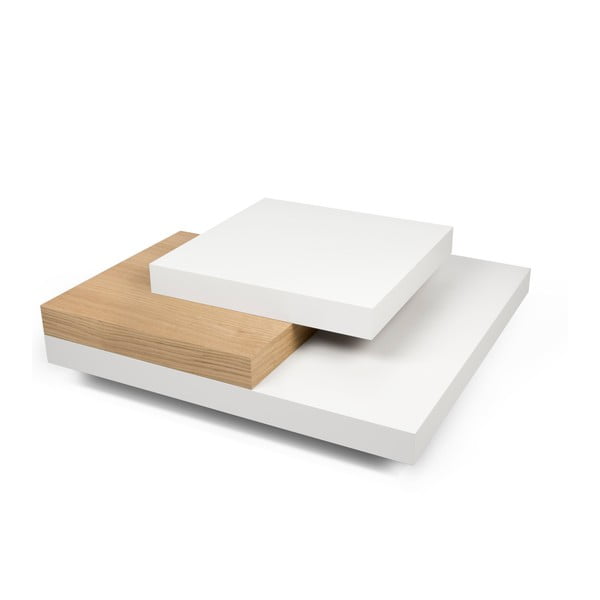 Biely stolík TemaHome Slate-image-2