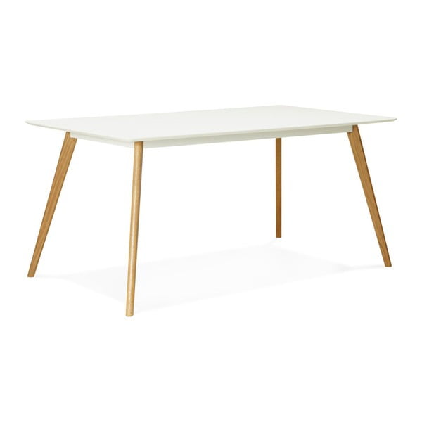 Biely jedálenský stôl Kokoon Design Crush
