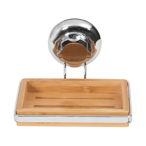 Bambusová nástenná miska na mydlo Compactor Spa-image-4