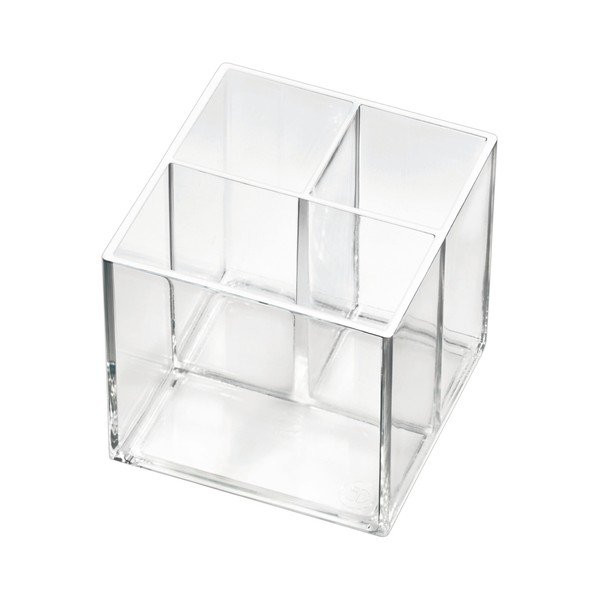 Kúpeľňový organizér na kozmetiku z recyklovaného plastu Cosmetic Cube - iDesign-image-2