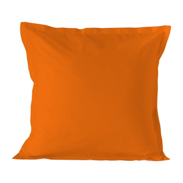 Oranžová obliečka na  vankúš HF Living Basic, 60 x 60 cm