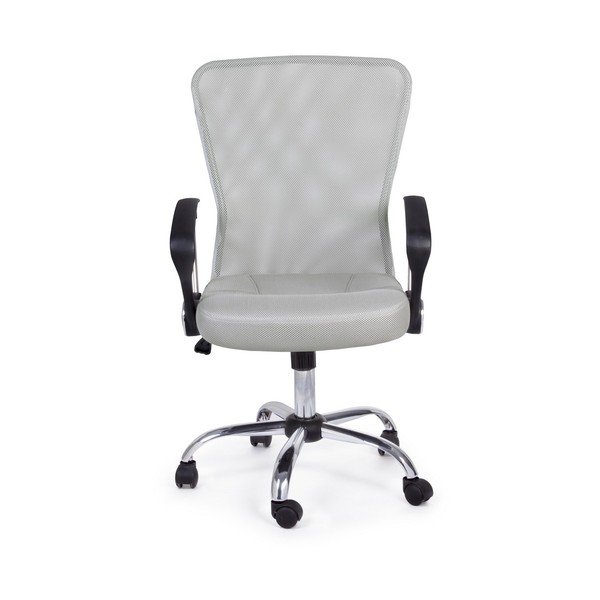 Svetlosivá čalúnená kancelárska stolička Brisbane – Yes Everyday-image-2