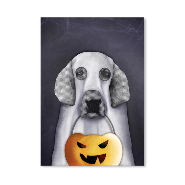 Plagát Americanflat Doggy The Pooh As Ghost, 30 × 42 cm