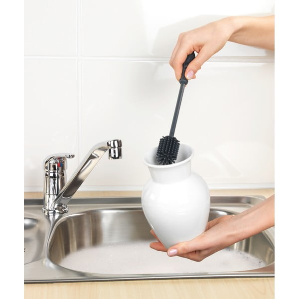 Sivá kefa na riad Wenko Sia, dĺžka 25 cm-image-3