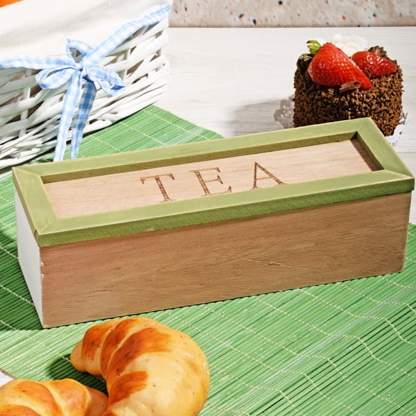 Box na čaj s 3 priehradkami Herbal