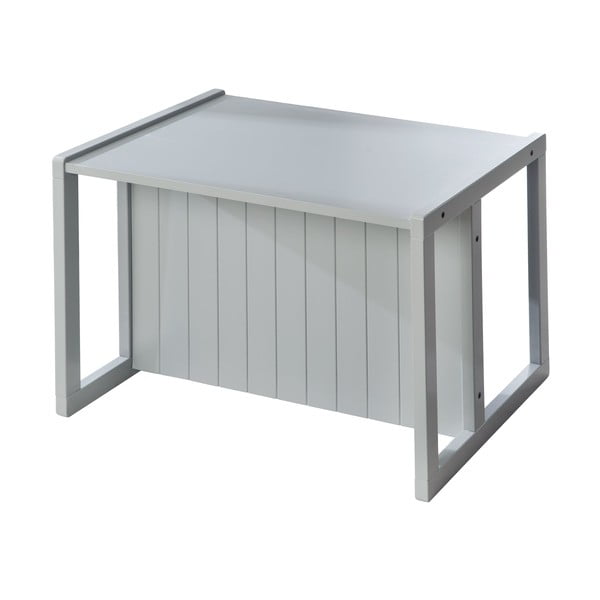 Sivá detská lavica Country Style – Roba-image-3