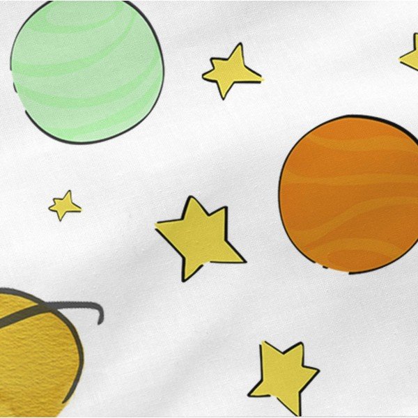 Mantinel do postieľky 60 cm Les planetes - Mr. Fox-image-3