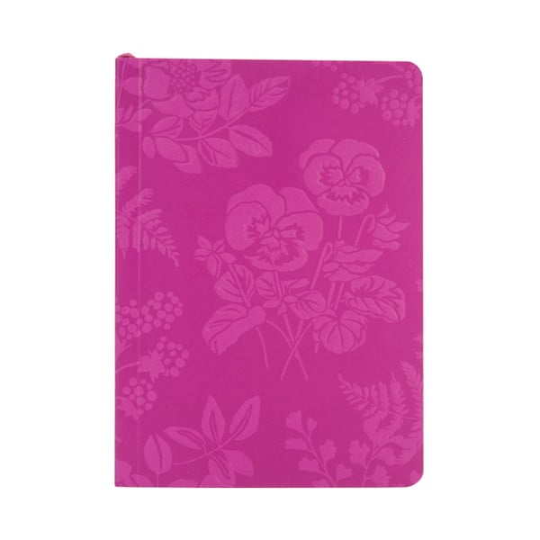 Linajkový zápisník A6 Laura Ashley Parma Violets by Portico Designs, 150 stránok