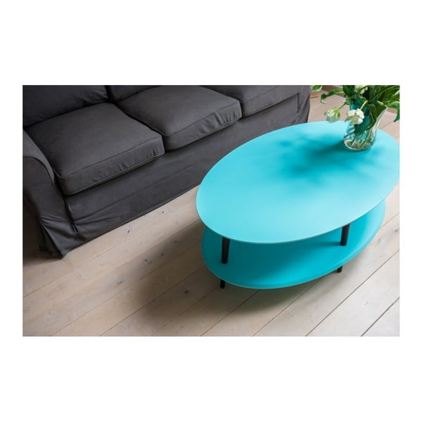 Svetlosivý konferenčný stolík so zníženou spodnou doskou Ragaba OVO-image-3