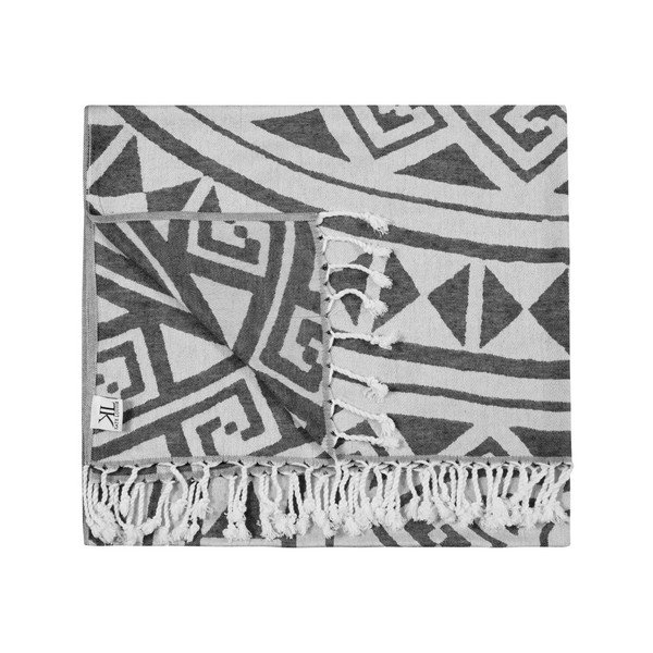 Čierna hammam osuška Kate Louise Mirabelle, 165 × 100 cm-image-3