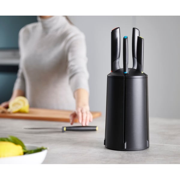 Súprava 5 nožov s rotačným stojanom Joseph Joseph Elevate-image-1