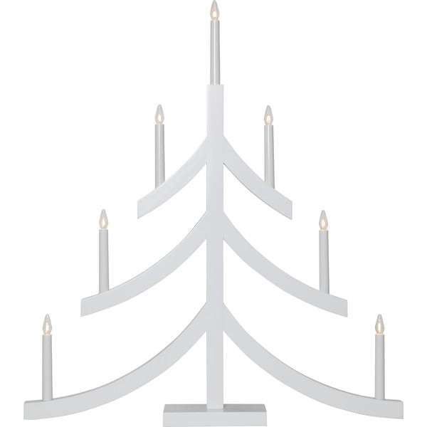 Biela vianočná svetelná dekorácia Pagod – Star Trading