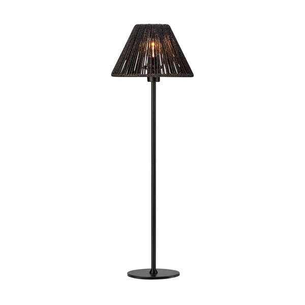 Čierna stojacia lampa Corda - Markslöjd