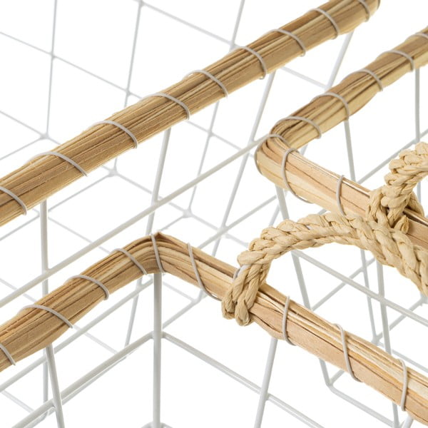 Drôtené kovové košíky v súprave 6 ks - Casa Selección-image-4