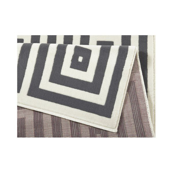 Sivo-biely koberec Zala Living Mono, 70 × 140 cm-image-1