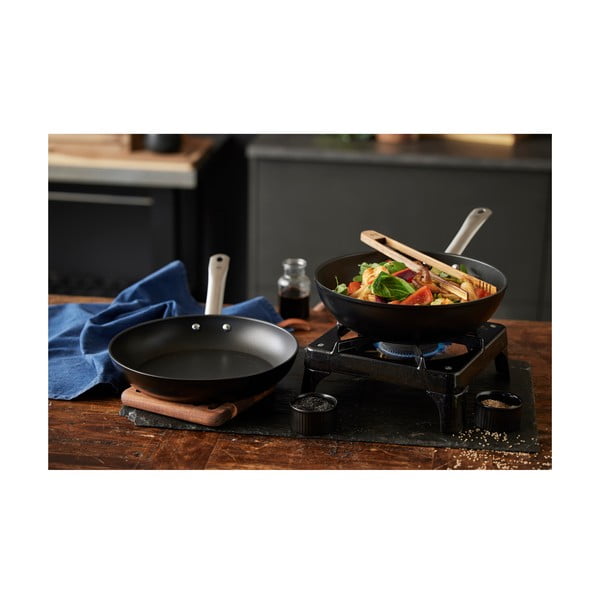 Wok hliníková panvica s nepriľnavým povrchom ø 28 cm – Holm-image-2